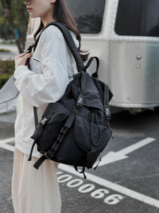 Mochila de Viaje Personalizada para Otoño, para Mujer, de Nailon, Impermeable, Ligera - Product Image 4