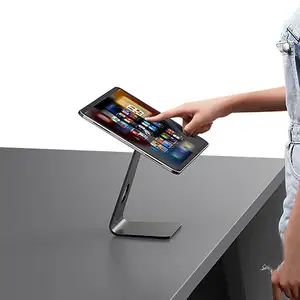 Height Adjustable Desktop Magnetic Tablet PC Holder Stand