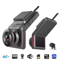 Junsun — caméra de tableau de bord 4G Hd 1080P, double Dashcam, caméra de stationnement, Wifi, Gps, boîtier noir, K18, à distance, application Mobile
