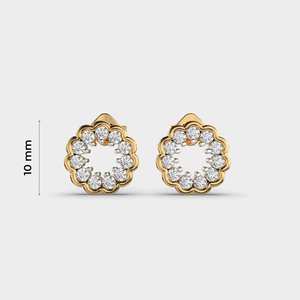Pendientes de Diamantes de Primera Calidad, Plata de Ley 925, Elegantes y Lujosos, Joyería Fina de Diseño, Estilo Diario, Regalo para Mujer - Product Image 3