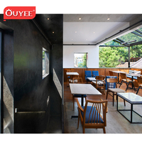 Meuble de café en bois, chaise et boulanger, Design moderne, décoration d'intérieur, Table basse et chaise, Design 3D