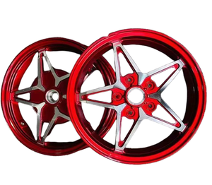 Direct Fit 12 Inch CNC Billet Wheels for VESPA - Southeast Asia <b>Scooter</b> Modification Rims - Product Image 5