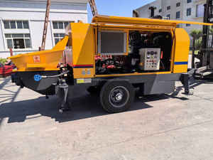 Máquina de bomba de hormigón para uso en construcción de motor diésel, transportador de hormigón portátil para Proyectos - Product Image 3