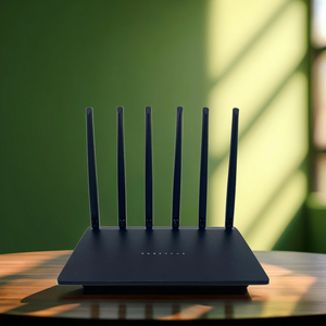 Router WIFI 6 AX3000 MESH profesional, Router WIFI nirkabel 6 buah antena tinggi mudah diatur jaringan jala dengan kustom - Product Image 1