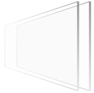 แผ่นป้ายกระจายแสงแผ่นโพลีสไตรีนแผ่นใสแผ่นใสขนาด1มม. ได้รับการรับรองจาก SGS สำหรับตัดแผ่นพลาสติก - Product Image 1