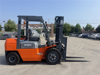 Chariot élévateur diesel 3 tonnes avec moteur diesel, options de chariots élévateurs de 2,5 tonnes, 3 tonnes, 3,5 tonnes, 5 tonnes, 10 tonnes