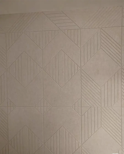 EN 13501 B1 Panneau acoustique moderne en polyester | Conception rainurée | Modèle 3D | Utilisation d'hôtel | <span class=keywords><strong>Absorbeur</strong></span> <span class=keywords><strong>de</strong></span> son écologique <span class=keywords><strong>de</strong></span> qualité E1 - Product Image 5