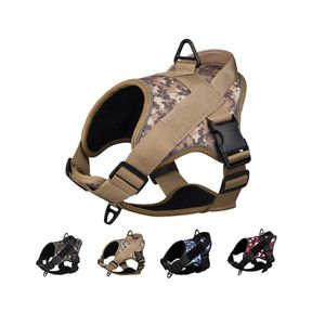 卸売大型犬戦術チェストバック<span class=keywords><strong>K9</strong></span>ペットチェストハーネスベスト反射犬リーシュ防爆インパクトトラクション - Product Image 1