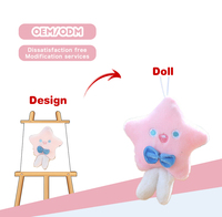 Vente en gros OEM Service Animal en peluche mignon Corgi le chien écharpe Jouets en peluche personnalisés pour enfants