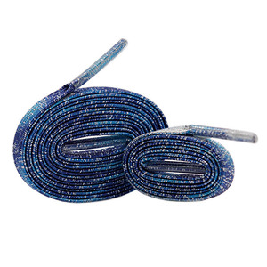 <span class=keywords><strong>Cordones</strong></span> Weiou Azul Cielo, <span class=keywords><strong>Cordones</strong></span> Planos de Alambre Metálico, <span class=keywords><strong>Cordones</strong></span> Elásticos con Transferencia de Calor, Adecuados para Accesorios de Pantalones - Product Image 4