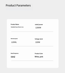 Nueva Plancha de Vapor Portátil Compacta con Pantalla Digital para el Hogar 180. Plancha de vapor con mango giratorio - Product Image 6