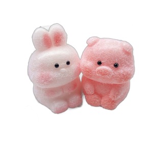 Super-Soft Piggy and Bunny <b>Squishies</b> Toy Popular Stress Relief Squeezing Toy for All-Ages for 5 to 7 Years Old - Product Image 3