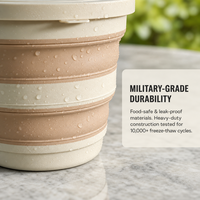 Seau à glace pliable en plastique PP, capacité 10L, réfrigérateur d'extérieur, pas d'électricité requise, garantie 2 ans, réfrigérant R134a, 2kg