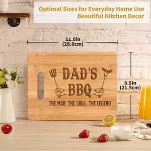 Los Mejores Regalos para Mamá, Regalos de Cumpleaños para Papá, Nuevas Ideas de Regalos para el Hogar y la Cocina, Tabla de Cortar Única con Grabado - Product Image 3