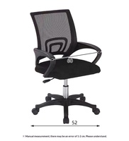 Chaise de bureau de direction de luxe avec hauteur réglable, inclinable, pivotante, convertible, en nylon