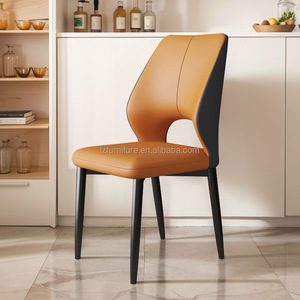 Modern European Design <b>Kitchen</b> Dining Chairs Stock Metal Home Dining <b>Table</b> Furniture in Various Colors for Dining Living Home - Product Image 2
