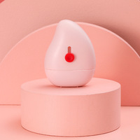 Tampon encreur à rouleau goutte d'eau pour confidentialité, avec coupe-carton intégré, encre rechargeable à séchage rapide, tampon confidentiel pour étiquettes de colis
