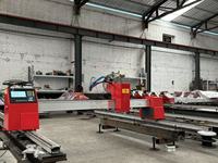 Mesin Pemotong Plasma CNC Mini 2500x6500, Mesin Pemotong Baja dengan Api, Mesin Pemotong Plat Baja, Portabel Otomatis