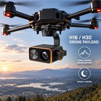 Caméra aérienne à trois axes SKYDROID C20 avec stabilisateur, zoom optique 23x, 1080P, pour systèmes de drones H16 H30