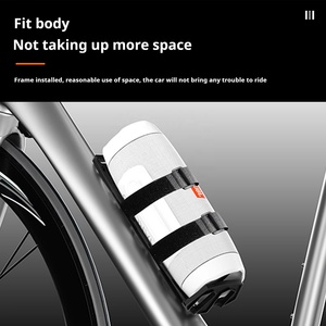 Soporte para Bolsa de Bicicleta, Fácil de Instalar, Multifuncional, Soporte de Audio para Bicicleta, Soporte para Botella, Soporte para Tubo Superior de Horquilla Delantera, Soporte para Bolsa de Bicicleta para ENLEE - Product Image 2