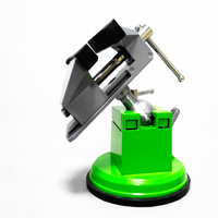 Étau de table universel miniature à ventouse pivotant à 360 degrés en alliage d'aluminium, taille de serrage 50 mm, pour bricolage domestique