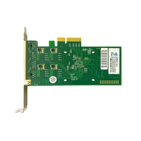 Carte adaptateur réseau PCIe Gigabit RJ45 à 4 ports avec puce I350AM4 |   Carte réseau serveur Full Duplex pour pare-feu, stockage et réseaux d'entreprise