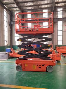 Diskon besar gunting listrik pengangkat garpu geser <span class=keywords><strong>Platform</strong></span> pengangkat dapat ditarik seluler untuk mesin toko Perbaikan - Product Image 5