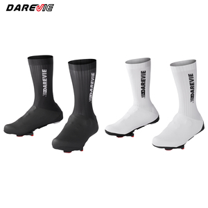 Darevie imperméable coupe-vent Aero cyclisme chaussures couverture vélo chaussures léger aérodynamique Fit cyclisme <span class=keywords><strong>route</strong></span> vélo couvre-chaussures - Product Image 1