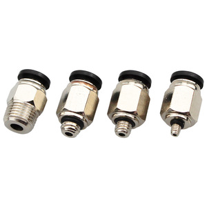 Yibo <b>Quick</b> Coupler Mini Pneumatic <b>Connector</b> Copper Plated For PU PE Hose 0-1.0Mpa Air Use - Product Image 3