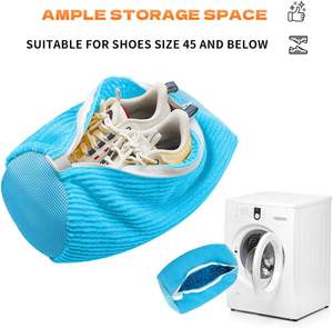 Bolsa de Almacenamiento Reutilizable Ecológica para Lavadora de Zapatos, Limpieza Profunda de Zapatillas, Zapatos de Tenis y Pantuflas - Product Image 2