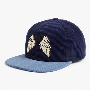 Wholesale T&L Brand Custom Logo Chenille Embroidered 6 Panel Corduroy Adjustable Snapback Cap Luxury <b>Flat</b> Brim <b>Hat</b> - Product Image 1