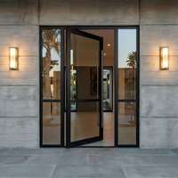 Portes Pivotantes Électriques en Verre pour Intérieur, Activation par APP, Multipanneaux, Anti-Espionnage, Portes Tournantes, Portes de Séparation pour Salon