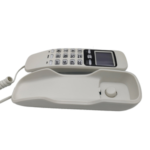 CID Línea única con cable Teléfono con cable Montado en la pared Baño Línea de ajuste analógica Teléfono Hotel y <span class=keywords><strong>hogar</strong></span> Línea terrestre básica - Product Image 2