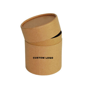 Nuevo Envase Cilíndrico Redondo Personalizado con Impresión, Tubo de Embalaje Biodegradable de Grado Alimenticio con Logotipo - Product Image 3