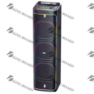 ลำโพงคาราโอเกะแบบพกพามีไฟ RGB 12นิ้ว3ช่องลำโพงปาร์ตี้ <span class=keywords><strong>Bts</strong></span>-2272 BT USB TF <span class=keywords><strong>Mp3</strong></span> partybox ไมโครโฟนไร้สาย - Product Image 2