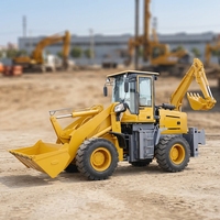 Chargeuse-pelleteuse compacte hydraulique 4x4 EURO5 à prix compétitif pour la construction