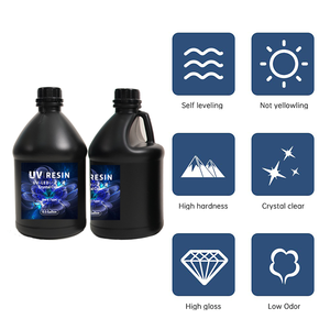 <span class=keywords><strong>Resina</strong></span> epossidica trasparente gallone bottiglia di <span class=keywords><strong>resina</strong></span> epossidica UV <span class=keywords><strong>resina</strong></span> acrilica gallone rivestimento curabile colla dura - Product Image 2