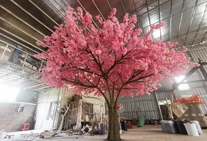 Grand arbre à fleurs plein arbre de fleurs de cerisier artificiel intérieur extérieur maison mariage décoration de vacances