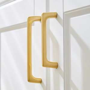 Moderne Luxus-Goldgriffe für Schränke, 96mm bis 224mm Lang, Schubladengriffe und Knöpfe für Küche, Schlafzimmer, Kleiderschrank, Möbelbeschläge - Product Image 3