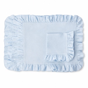 Napperons en coton et lin à volants, style français, personnalisables avec logo, pour avion, vente en gros - Product Image 1