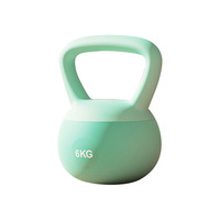 Kettlebell en PVC souple pour la remise en forme à domicile des femmes - Squats, exercices de levage des fessiers et entraînement de force