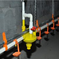 Régulateur de pression d'eau pour élevage de volailles RS-62/63, régulateur de pression à auto-nettoyage, système de ligne d'abreuvement pour volailles