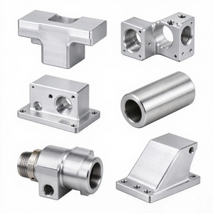 Composants usinés CNC de haute précision, pièces industrielles personnalisées en aluminium, laiton et acier inoxydable fabriquées selon un dessin - Product Image 1