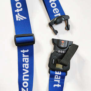 Newest Fashion Custom Good Quality Woven TSA Locking Travel <strong>Luggage</strong> Belt <strong>Strap</strong> - Product Image 4