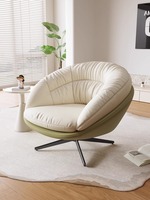 Chaise de canapé simple de luxe de conception moderne célèbre d'Internet pouf de princesse pour détendre pour le balcon d'étude de salon de famille