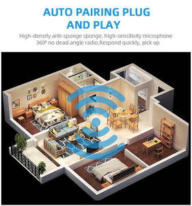 Microphone professionnel 2 en 1 à pince sans fil pour téléphone portable K35 K9 Type c Microphone sans fil pour téléphone portable iphone - Product Image 5