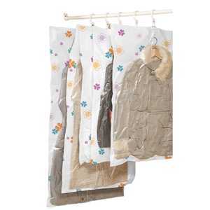 Sac <span class=keywords><strong>de</strong></span> rangement <span class=keywords><strong>sous</strong></span> <span class=keywords><strong>vide</strong></span> pliable naturel Housse suspendue peu encombrante pour garde-robe Solution fonctionnelle <span class=keywords><strong>de</strong></span> gestion <span class=keywords><strong>de</strong></span> la literie pour vêtements - Product Image 2
