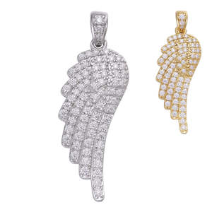 จี้เงินแท้ทรงฮิปฮอปแบบมินิมอล 1.40 กะรัต ทรงเหลี่ยมเจียระไน สำหรับทุกเพศ  เครื่องประดับแฟชั่นสำหรับงานปาร์ตี้ ขายส่ง หรูหรา - Product Image 1