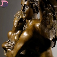 Sculpture de déesse moderne en bronze, finition aérographe, décoration artistique durable pour cadeaux de fêtes