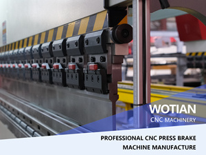 Mesin Tekan Plat Baja Karbon dengan Sistem Sinkronisasi/Torsion Bar, Pemrograman Otomatis Penuh & Fungsi Memori - Product Image 4